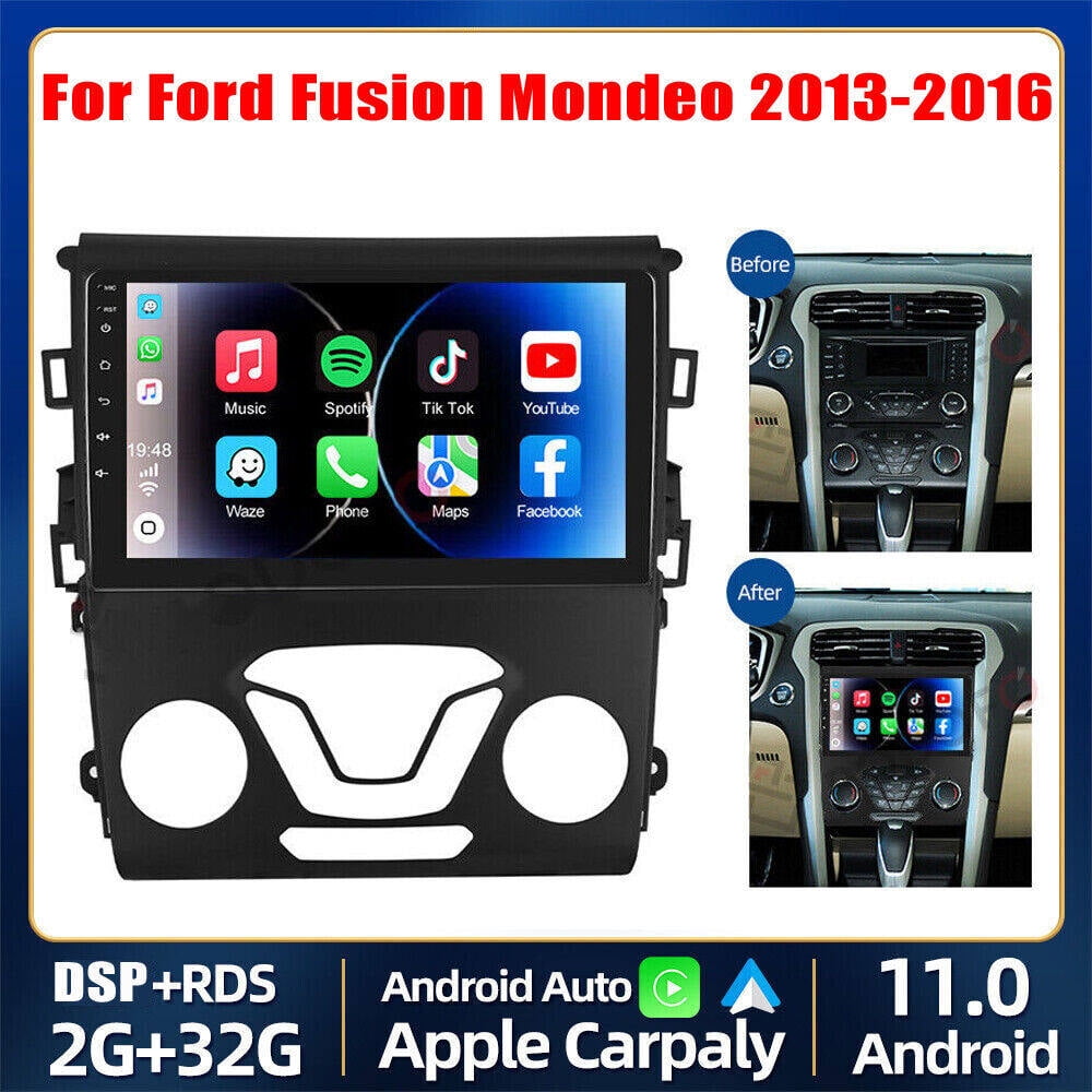 Android 11 Car Stereo Fit for Ford Fusion Mondeo 20132016, 9 Inch