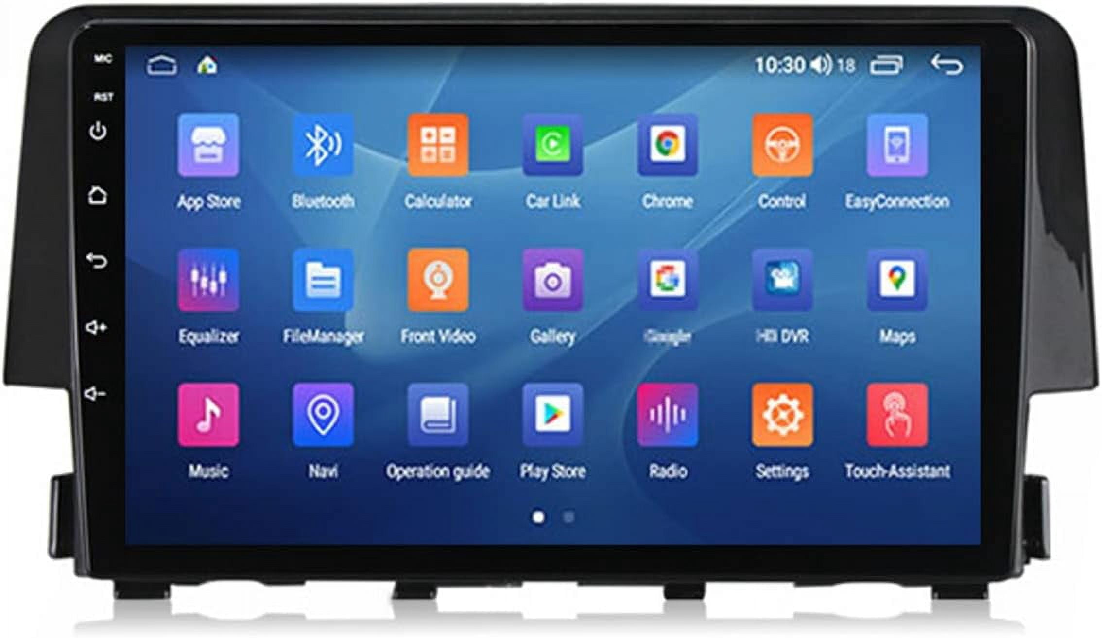 Android 11 Car Stereo for Honda Civic 10 FC FK 2015-2020 9 Inch IPS ...