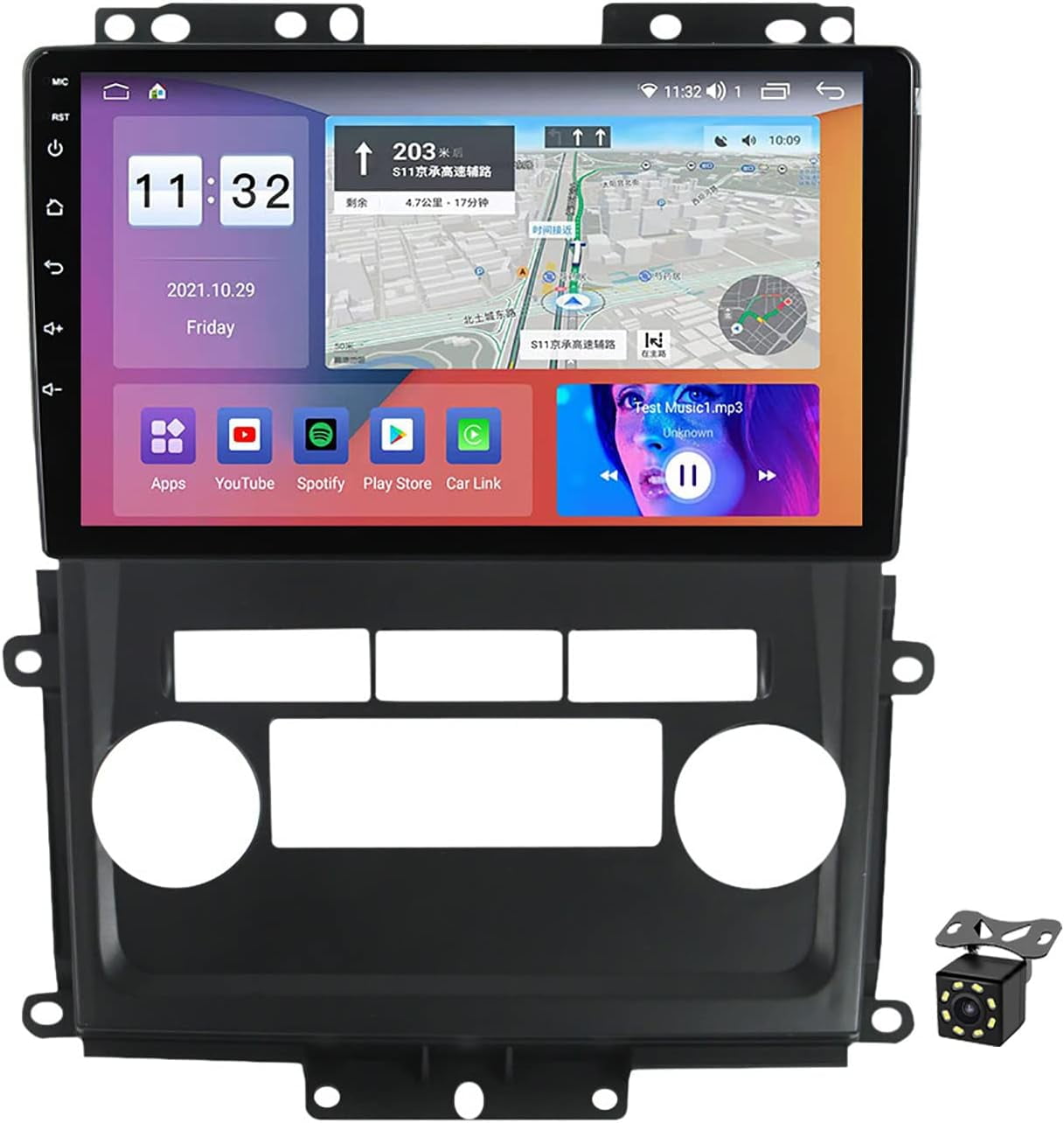 Android 11 Car Stereo Radio Navigation GPS Unit for Nissan Frontier
