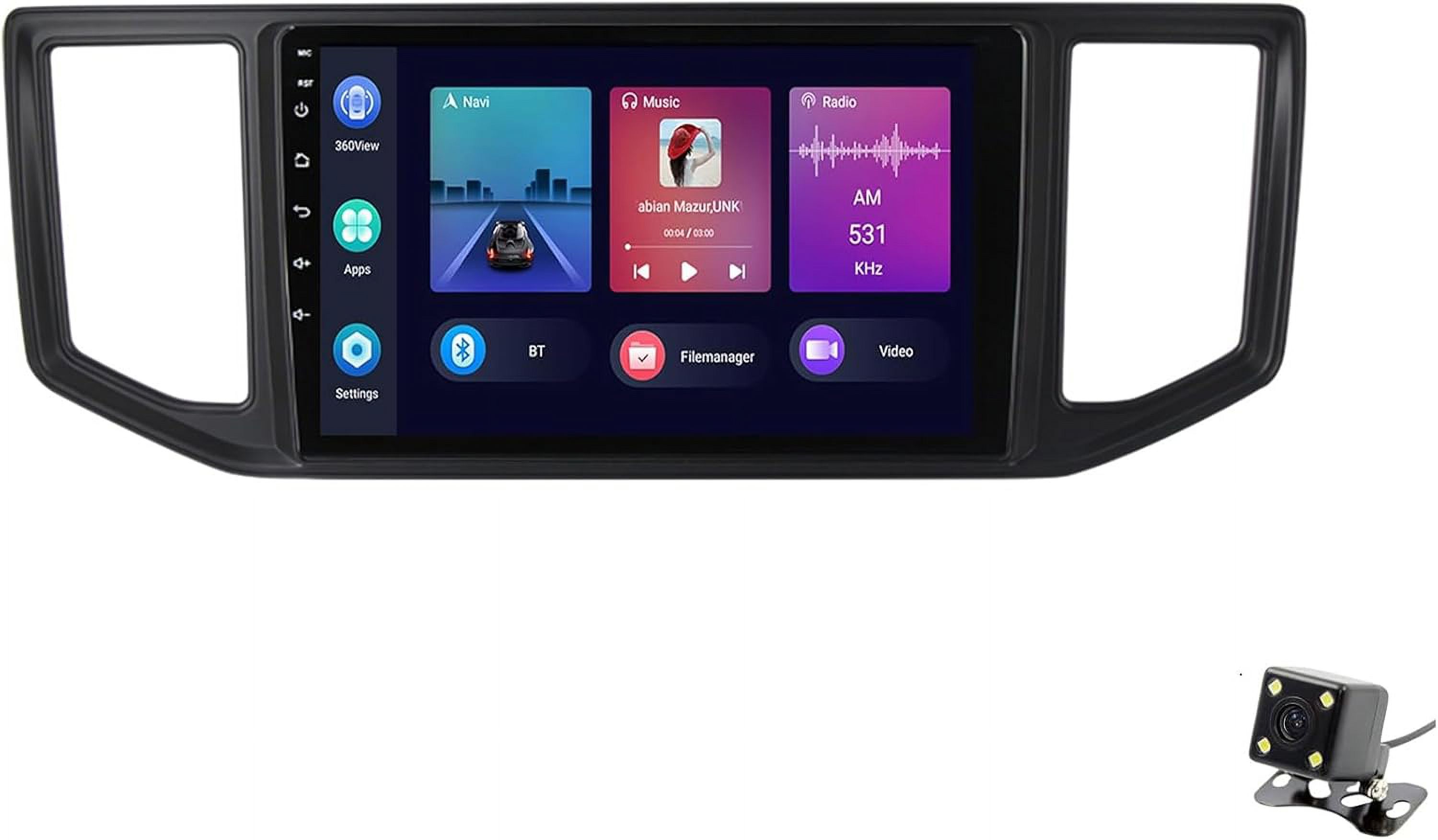 Android 11 Head Unit 2 Din Car Stereo Sat Nav for Volkswagen Crafter