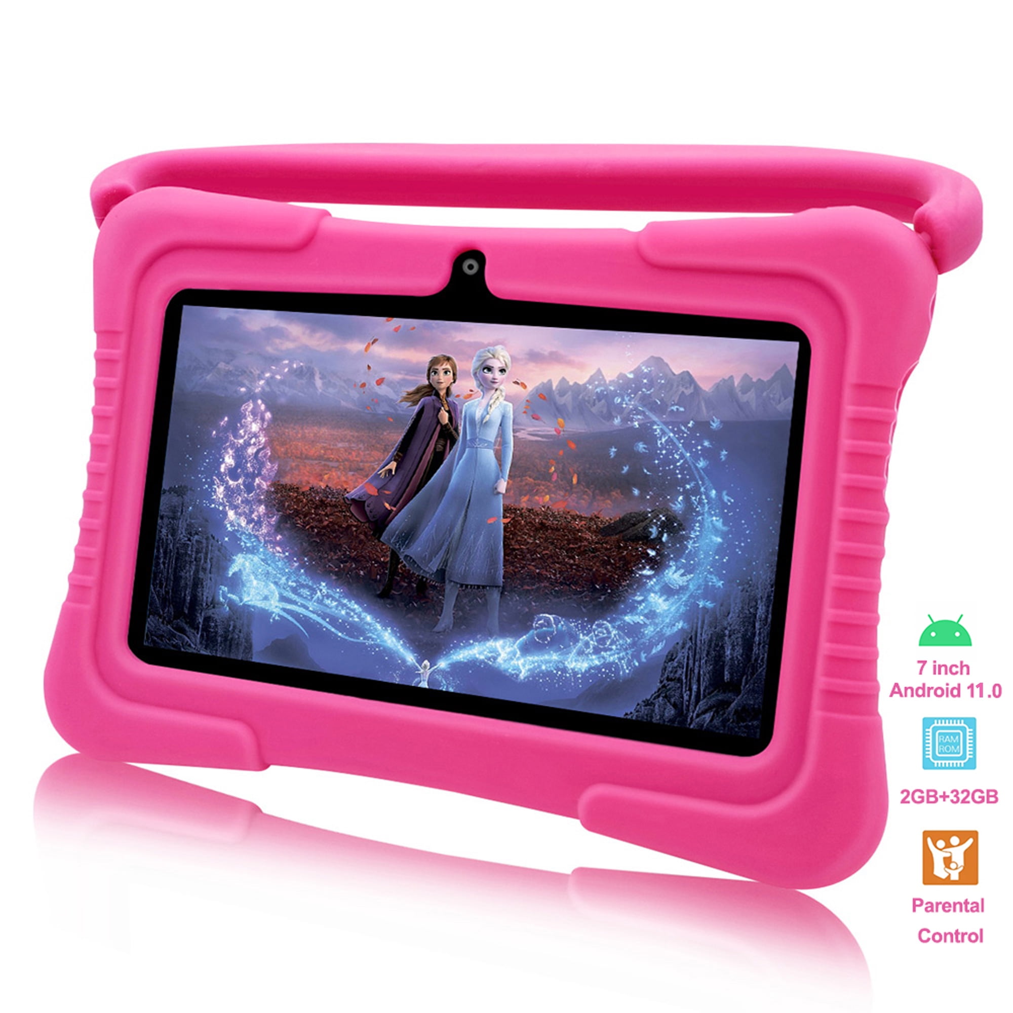 Tablet per bambini, Android 11.0,5MP+8MP,1280 x 800 IPS HD,2GB