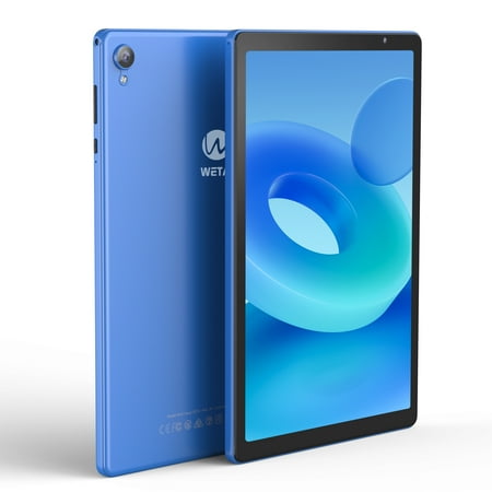Android 12.0 Tablet 10 inch WeTap M10,2GB RAM 32GB Storage | WIFI 6 | Quad-Core | 1280x800 | Dual Camera | 6000mAh | Google GMS Certified | Dark Blue