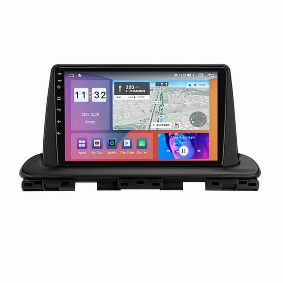 Android 12 9'' Car Stereo GPS Sat Nav Head Unit for FM Receiver WiFi Support SWC Carplay DAB+ OBD DSP DVR+ Video Radio Player