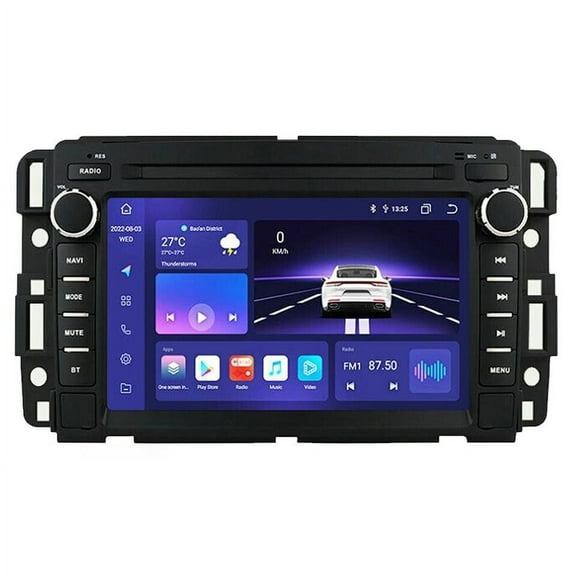 Android 12 Car Radio Stereo for GMC Sierra Yukon Chevrolet Buick Chevy Silverado Radio,7" Touchscreen Navigation Stereo Apple CarPlay Android Auto 4+32GB