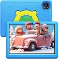 thumbnail image 1 of BESTSKI 10-Inch Kids Learning Tablet, Android 12, IPS Screen, Quad-Core, 2GB+32GB, Wi-Fi, Shockproof Case, Blue, 1 of 7