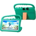 thumbnail image 1 of Android 12 Kids Tablet, 7 inch Tablet for Kids, 4GB RAM 32GB ROM Toddler Tablet for Boys Girls, 1.6Ghz Quad-core Processor, Safety Eye Protection Screen, Parental Control APP, Latest Model Kid Tablet, 1 of 7