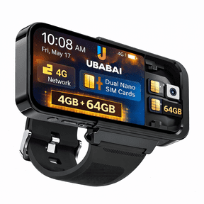 Android 12 Smart Watch with 3.97" HD Touchscreen, MT6762 8GB+256GB, App Support, Dual Camera