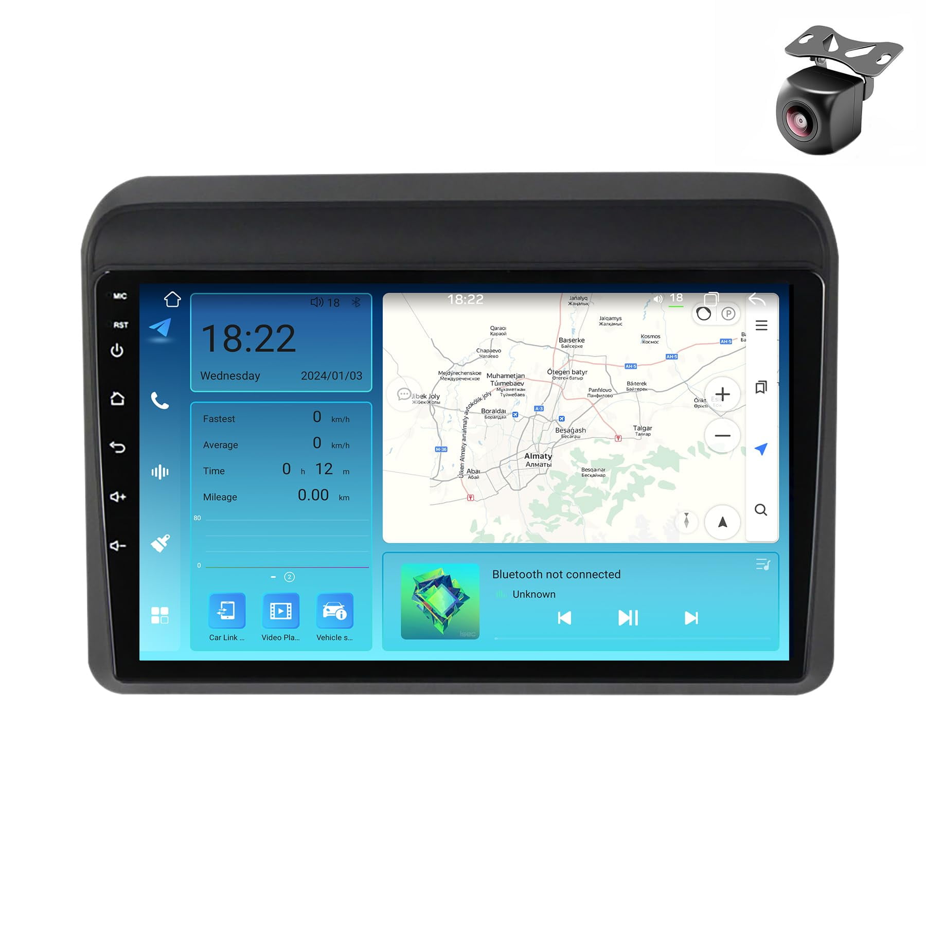 Android 12 System for Suzuki ERTIGA 2018 2019 2020 2021 2 DIN Car