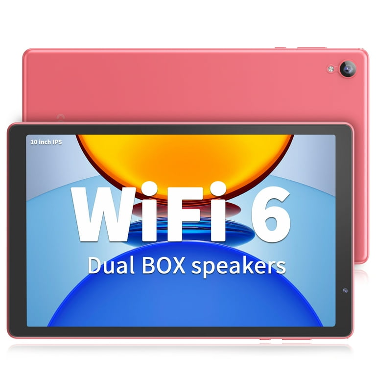 10.1 WIFI Tablet Android 12 HD 64GB Tablet Pad Quad-Core Netflix Dual  Camera US