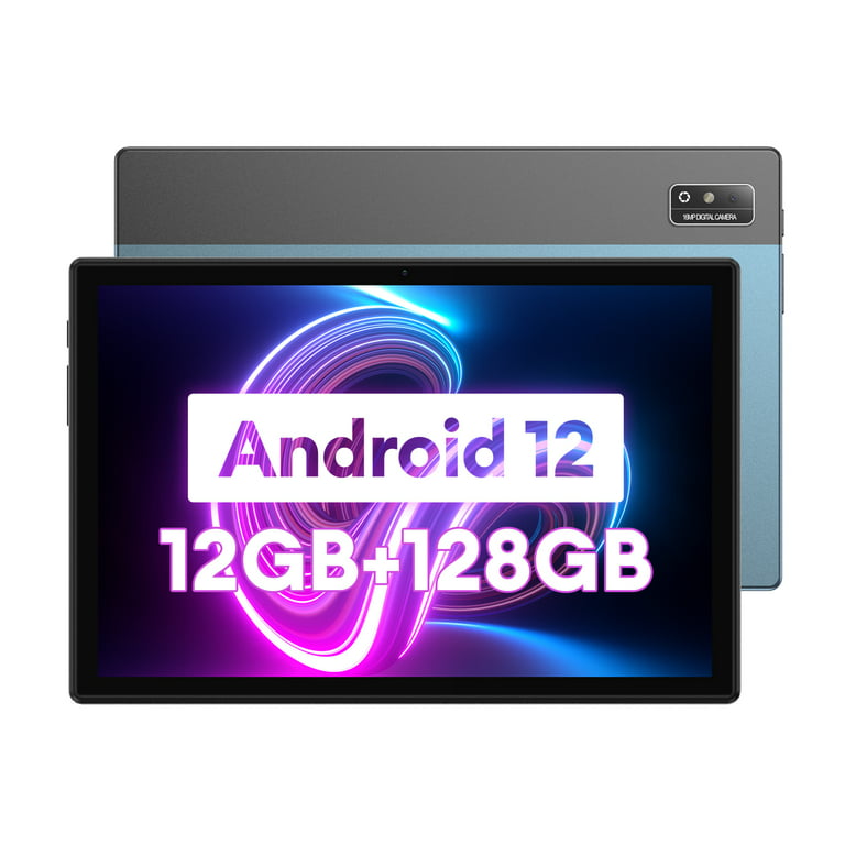 Android 12 Tablet 10 inch Tablets, HEADWOLF WPad3 12GB RAM 128GB ROM Octa  Core 7700mAh 8+16MP Dual Camera Wi-Fi Bluetooth Blue