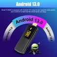 Android 13.0 H96max M3 Smart TV Box 8K HDMI Quad Core WiFi6 Media