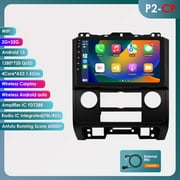 Android 13 Apple Carplay Bluetooth Wifi 2+32GB RDS Auto Car Stereo Radio Head Unit GPS Navigation Player For Ford Escape 2007 2008 2009 2010 2011 2012