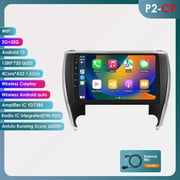 Android 13 Bluetooth Apple Carplay 2+32GB Wifi RDS Car Stereo Radio Head Unit Multimedia GPS Navigation Player For Toyota Camry 2015 2016 2017