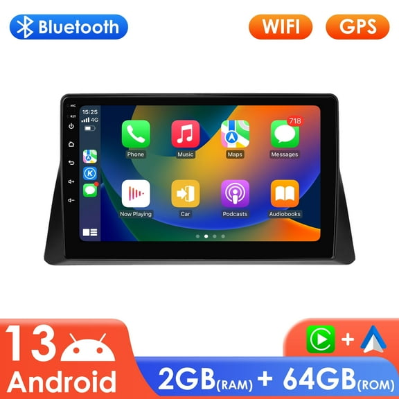 Android 13 Bluetooth Apple Carplay 2+64GB Wifi RDS Car Stereo Radio Head Unit GPS Navigation Player For Honda Accord 2008 2009 2010 2011 2012 2013