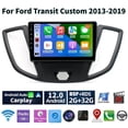 thumbnail image 1 of Android 13 Car Radio Stereo for Ford Transit Custom 2013-2019, 9" Touchscreen Support Carplay Android Auto GPS Navigation Bluetooth WIFI Radio Video Steering Wheel Control Rear Camera 2G+32G,Black, 1 of 12