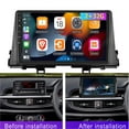 thumbnail image 1 of Android 13 Car Radio Stereo for Kia Picanto Morning 2016-2019, 9" Car Multifunctional Player Support Carplay Android Auto GPS Navigation WIFI Bluetooth Rear Camera 2GB RAM + 32GB ROM, Black, 1 of 12
