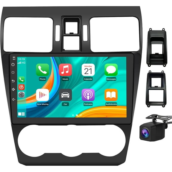 Android 13 Car Radio Stereo for Subaru Forester WRX Impreza 2013-2015 Suitable for Harman Kardon Systems, 9 inch 2G+32G Head Unit with Carplay/Android Auto SWC GPS WiFi BT FM RDS AM DSP Rear Camera