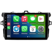 Android 13 Car Radio Stereo for Toyota Corolla 2009-2013 9" Touch Screen Multimedia Player with Wireless CarPlay Android Auto Navigation Bluetooth Radio WiFi SWC