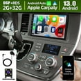 thumbnail image 1 of Android 13 Car Radio Stereo for Toyota Sienna 2015-2018, 9" Car Multifunctional Player Support Carplay Android Auto GPS Navigation WIFI Bluetooth Rear Camera 2GB RAM + 32GB ROM, Black, 1 of 12