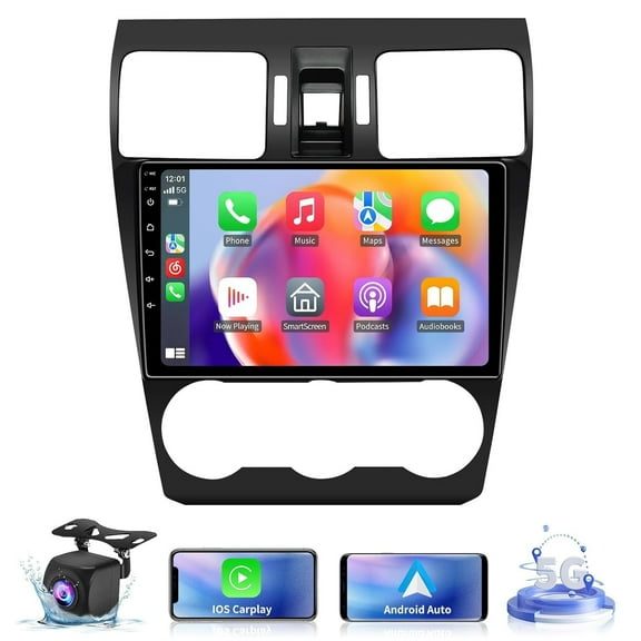 Android 13 Car Radio Stereo for Subaru Forester WRX Impreza 2013-2015 9" 3G+32G Head Unit Carplay/Android Auto SWC GPS WiFi Rear Cam