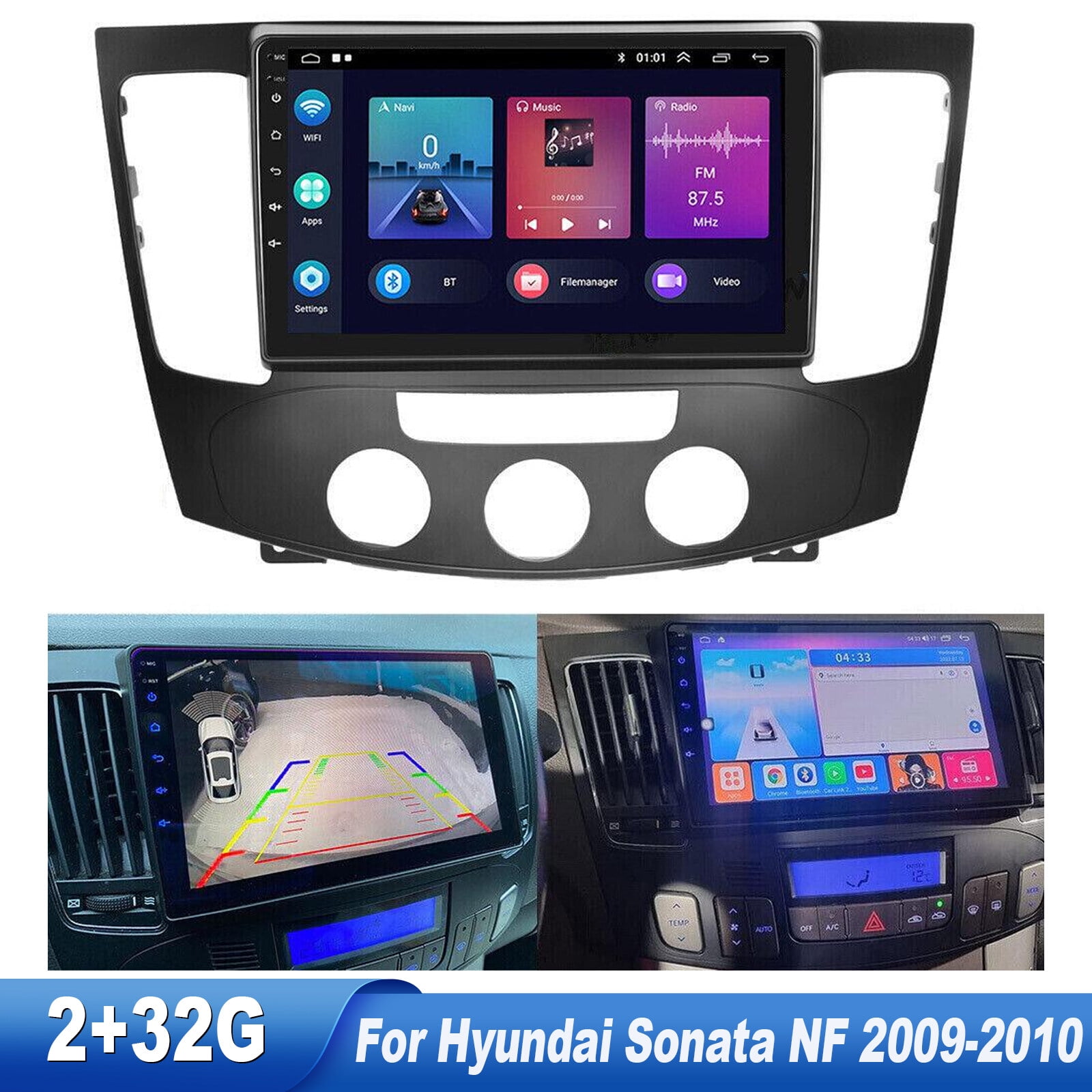 Android 13 Car Stereo Fit for Hyundai Sonata NF 2009 2010 with Apple
