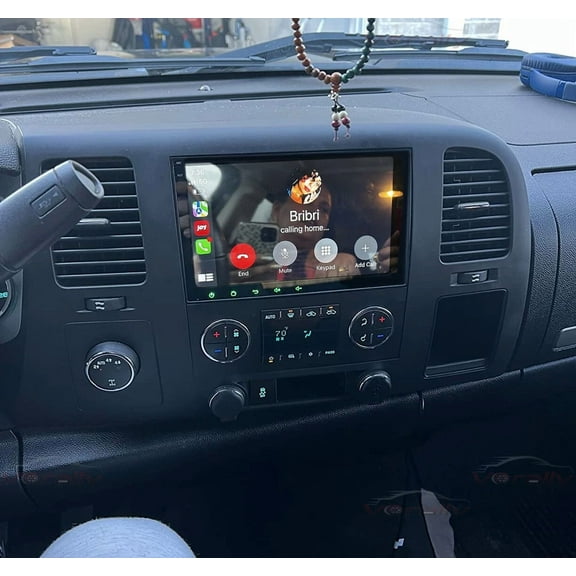 Android 13 Car Stereo For GMC Sierra 1500 / Chevy Silverado 2008-2013, 8" Touchscreen with Wireless CarPlay & Android Auto, GPS, 2+32GB, WiFi Bluetooth SWC Mirror Link Split Screen