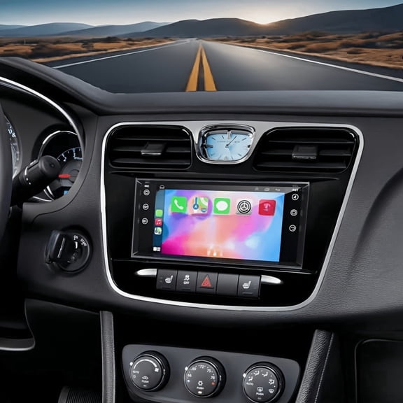 Android 13 Car Stereo Radio for Chrysler 300/300C 2007-2010, 7 Inch Touch Screen, Wireless CarPlay Android Auto, GPS Navigation, Bluetooth WiFi FM, -High-Speed 2GB RAM 32GB ROM