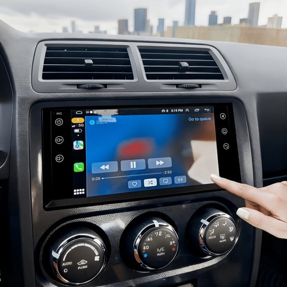 Android 13 Car Stereo Radio for Dodge for Avenger 2008--2014 , 7 Inch Touch Screen, Wireless CarPlay Android Auto, GPS Navigation, Bluetooth WiFi FM, -High-Speed 2GB RAM 32GB ROM