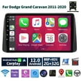thumbnail image 1 of Android 13 Car Stereo Radio for Dodge Grand Caravan 2011-2020, 9" Touchscreen Support Carplay Android Auto GPS Navigation Bluetooth WIFI Radio Video SWC Rear Camera 2G+32G,Black, 1 of 10