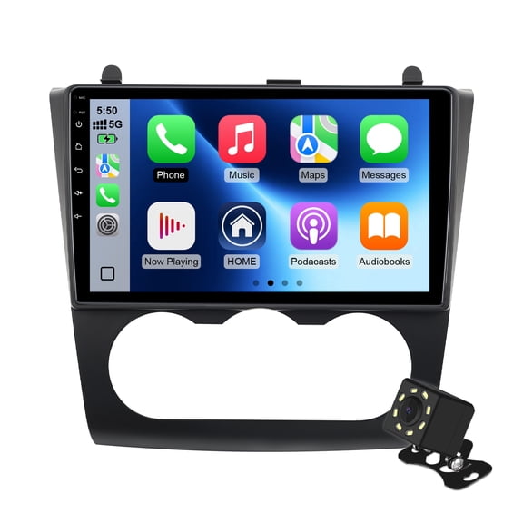Android 13 Car Stereo Radio Multimedia Video Player For Nissan Teana Altima Manual A/C 2008 2009 2010 2011 2012 Navigation GPS WiFi Wireless Autoradio Carplay Mirror link Camera 2+32GB