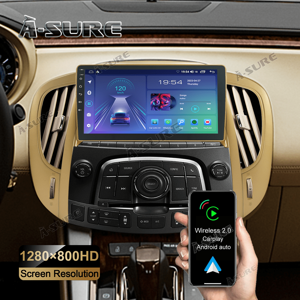 Android 13 Car Stereo Radio for Buick Lacrosse 20102013 GPS Navi 2