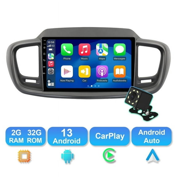Android 13 Car radio for Kia Sorento 3 2015-2020 Multimedia Stereo Wireless Carplay Android Auto Autoradio Navigation GPS WIFI Mirror link Camera FM BT 2+32G