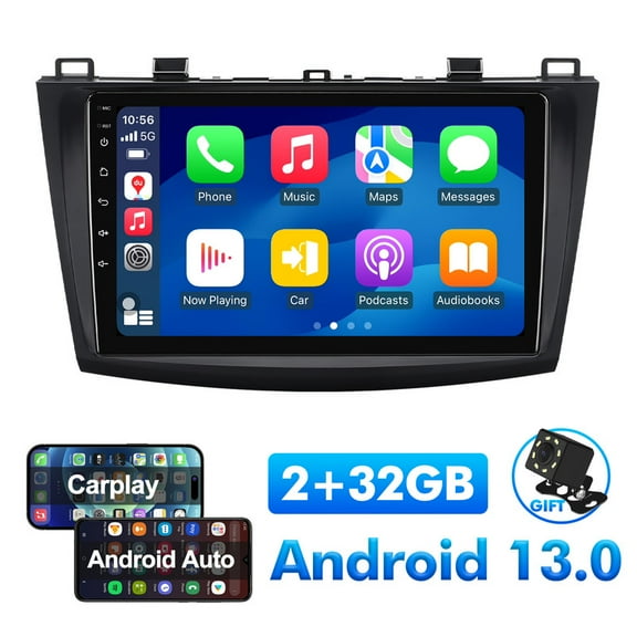 Android 13 Car radio for Mazda 3 2010 2011 2012 2013 Multimedia Stereo Wireless Carplay Android Auto
