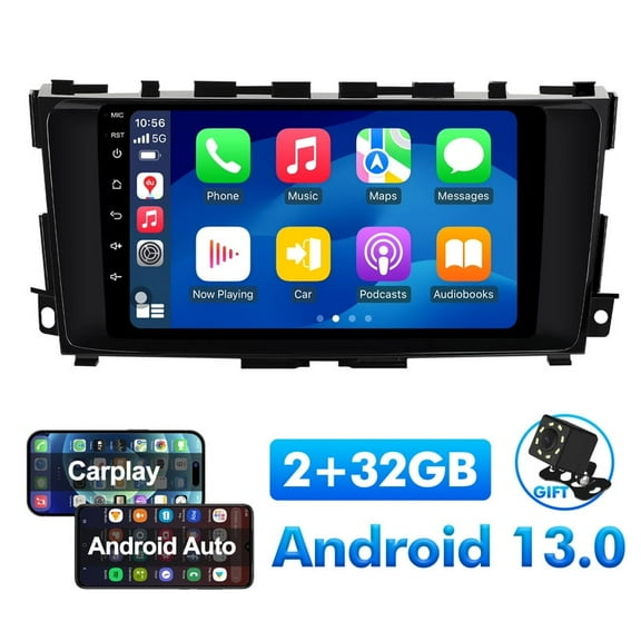 Android 13 Car radio for Nissan Altima 2014-2018 Multimedia Stereo Wireless Carplay Android Auto