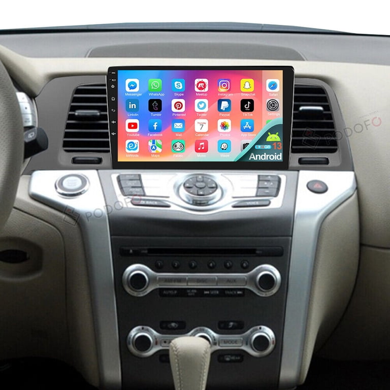 Android 13 Car stereo radio for Nissan Murano Z51 2008-2014 WiFi
