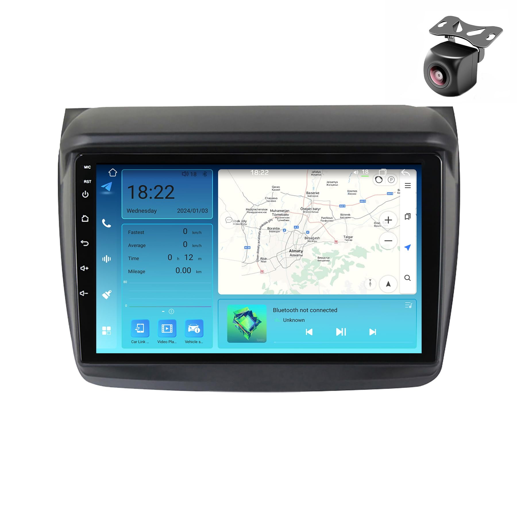Android 13 System for Mitsubishi PAJERO Sport 2 L200 Triton 20082016 2