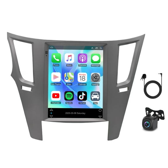 Android 14 2+32G Car Stereo 9.7" for Subaru Outback 2009-2014 FM/AM/RDS, CarPlay, Android Auto, GPS Navigation, Bluetooth, SWC, Mirror Link, Split Screen, AHD Backup Camera
