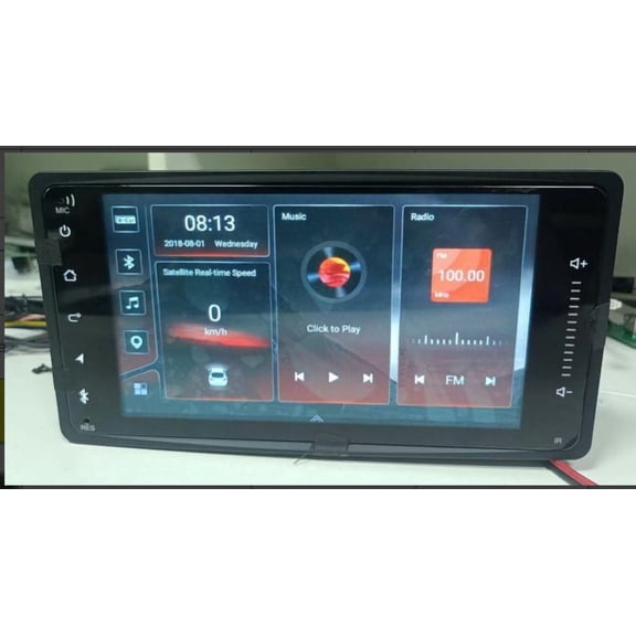 Android 14 4+64G Car Stereo 7" for Mitsubishi FM/AM/RDS, CarPlay, Android Auto, Bluetooth, WiFi, SWC, Mirror Link, Split Screen, DSP, Backup Camera