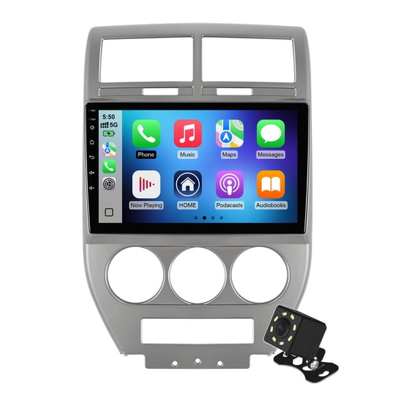 Android 14 Car Stereo Radio for Jeep Compass for Patriot 2007 - 2009 CarPlay GPS BT WiFi 2G 64G