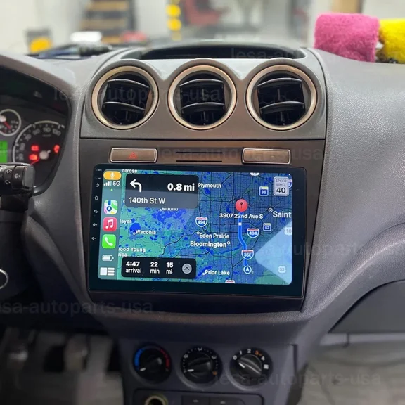 Android 14 Car Stereo for Ford Transit Connect 2010-2014, 10Inch 2DIN GPS Navigation, Wireless CarPlay Android Auto, 2GB+32GB, Steering Wheel Control