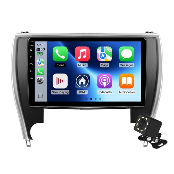 Android 14 Car radio for Toyota Camry 2015-2017 Multimedia Stereo Wireless CarPlay Android Auto Autoradio Navigation GPS WIFI Mirror link Camera FM BT 2+64G