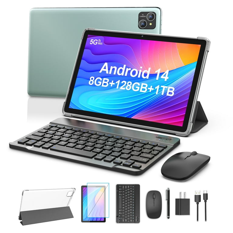 春夏新作 Tablet 14 Android 10.1 128GB+8(4+4 Newest, Tablet inch Androidタブレット本体