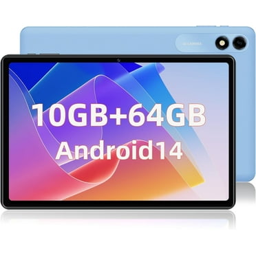 Android 14 Tablet, 10.1 inch Tablets, 10GB RAM + 64GB ROM 1TB Expand, Octa-Core Tablet with GPS, 8000mAh, 1280x800 FHD Display, 5MP+8MP Dual Camera, WiFi, Bluetooth, GPS