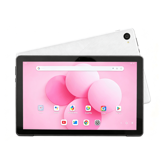 AEEZO 10.1 Inch Tablet FHD, 8GB RAM + 64GB Storage, 5000mAh Battery, WiFi 6, BT5, White