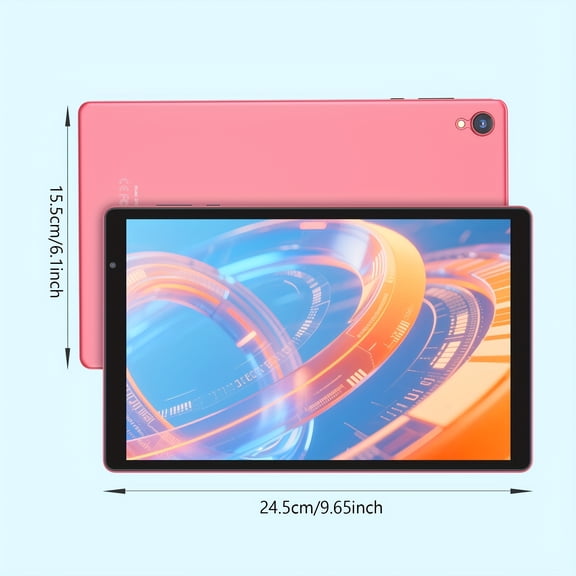 Android 14 Tablet, 10 Inch 1280*800IPS, A133S CPU, Quad-core, 32GB ROM+2GB RAM, 2MP+2MP, 6000mAh Battery Long Life, Single Frequency WIFI6, Four Colors, Suitable for Office, Travel, Business Trips