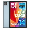 thumbnail image 1 of Android 14 Tablet 10 inch 128GB ROM 8GB RAM Google GMS Computer Tablet,8000mAh,Wifi, Bluetooth, 1 of 8