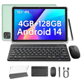 thumbnail image 1 of Android 14 Tablet 10 inch Tablets 8GB（4G+4G）RAM 128GB ROM, A523 8-Core CPU,Dual Camera,8000mAh Battery, 1 of 9