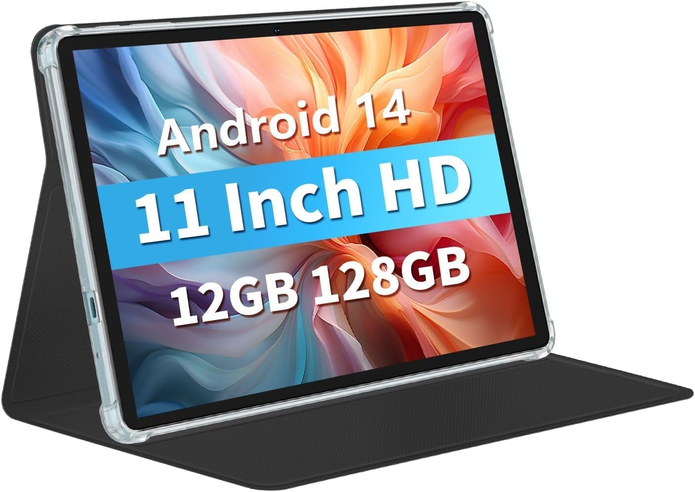 Android 14 Tablet, 11 inch Tablets Octa-Core, 12GB RAM 128GB ROM 1