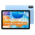 thumbnail image 1 of Android 14 Tablet 2024, 8GB(4+4) RAM, 64GB ROM, 1TB Expand, Octa -Core Processor up to 1.6 GHz, Dual Camera, WiFi, BT, 6000mAh with Fast Charge, 1280x800 HD Touch Screen, 1 of 10