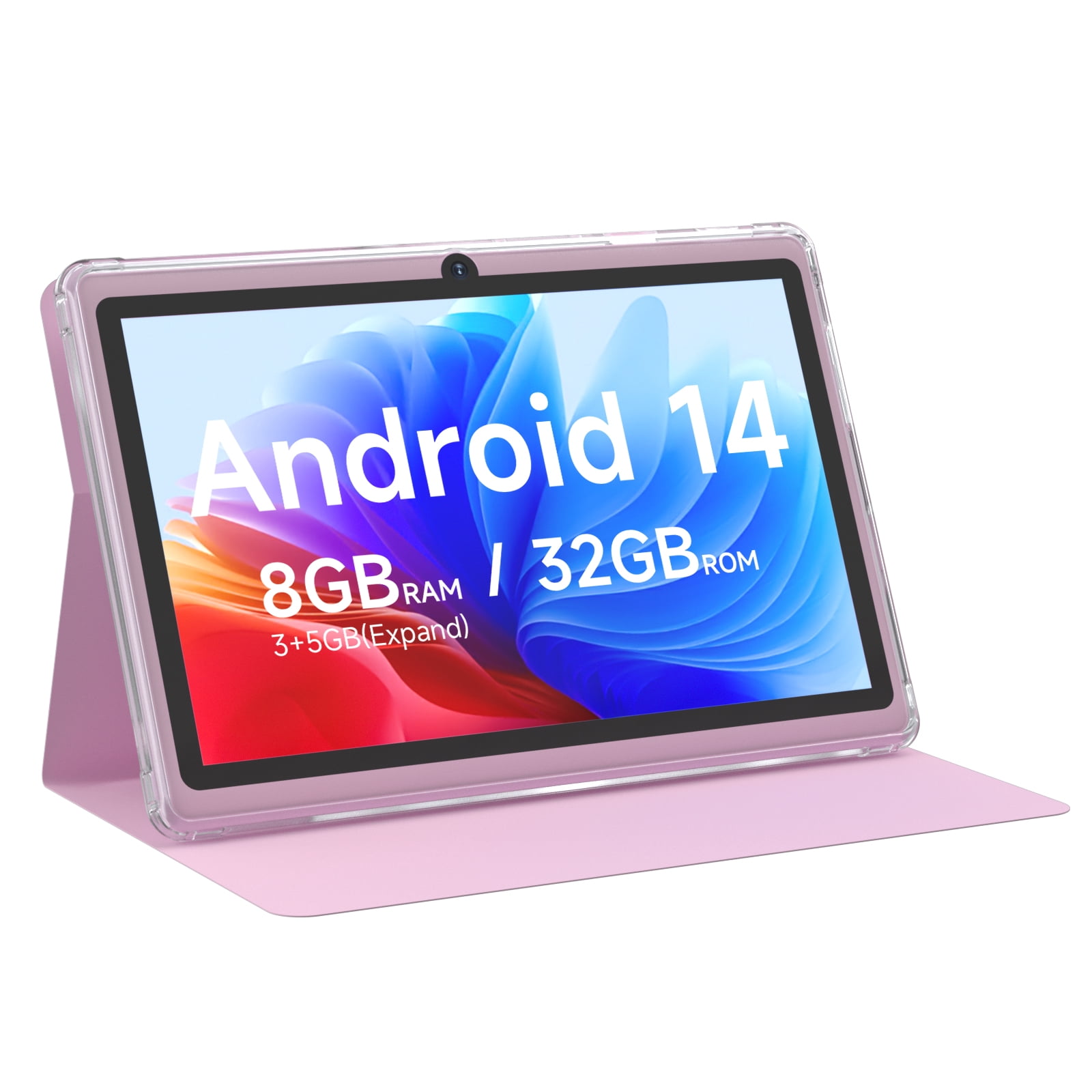 Aheadlink Android 14 Tablet 7 Inch with Case, 8GB RAM 32GB ROM 1TB